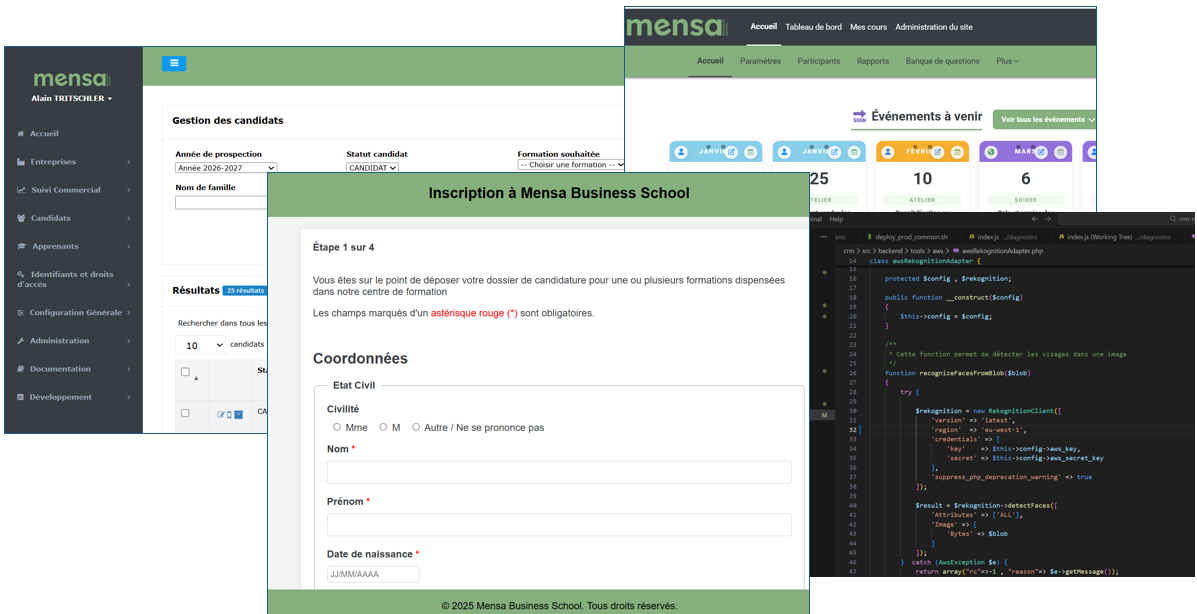 Digitalisation d&rsquo;un centre de formation en alternance